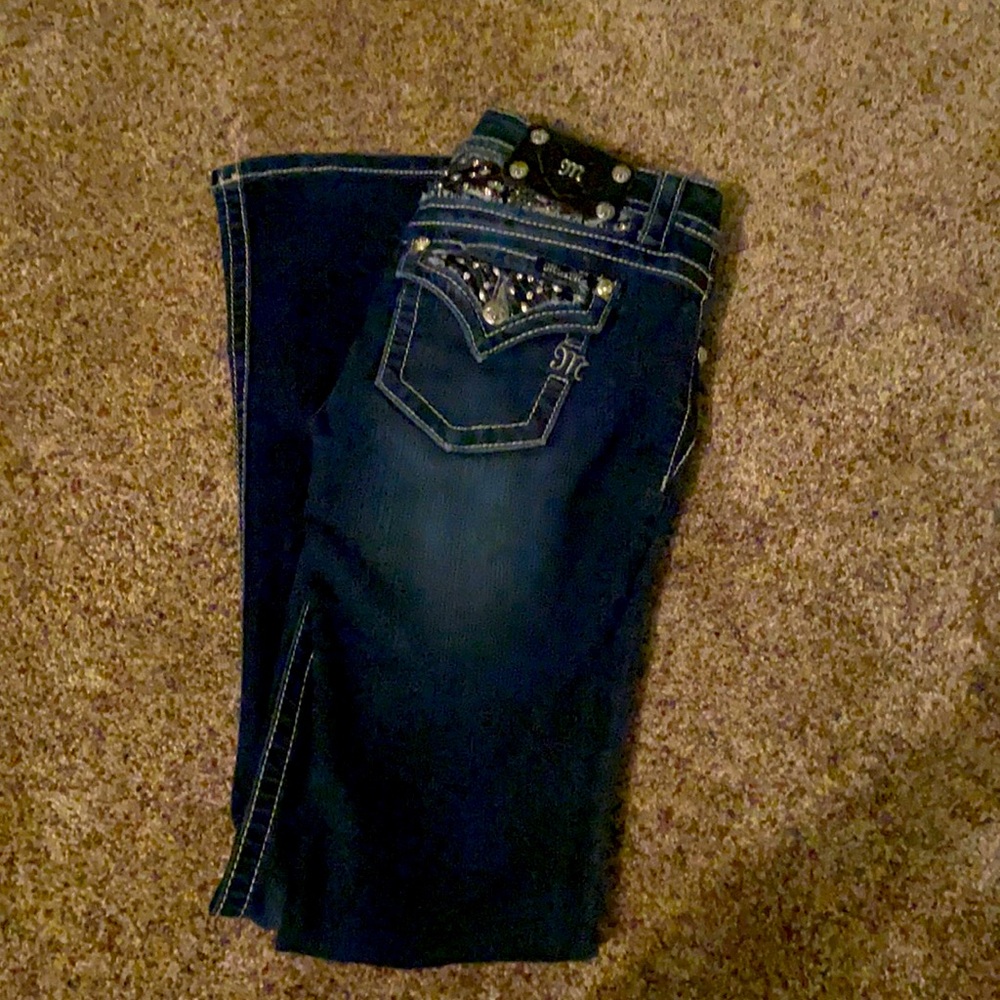 Women’s size 27 boot cut miss me Jeans